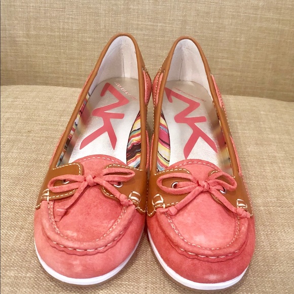 Anne Klein Sport Shoes New Ak Sport Boat Shoe Low Wedge Like Sperry